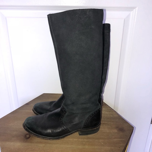 Diesel Stylelab black leather riding boots - Picture 7 of 7